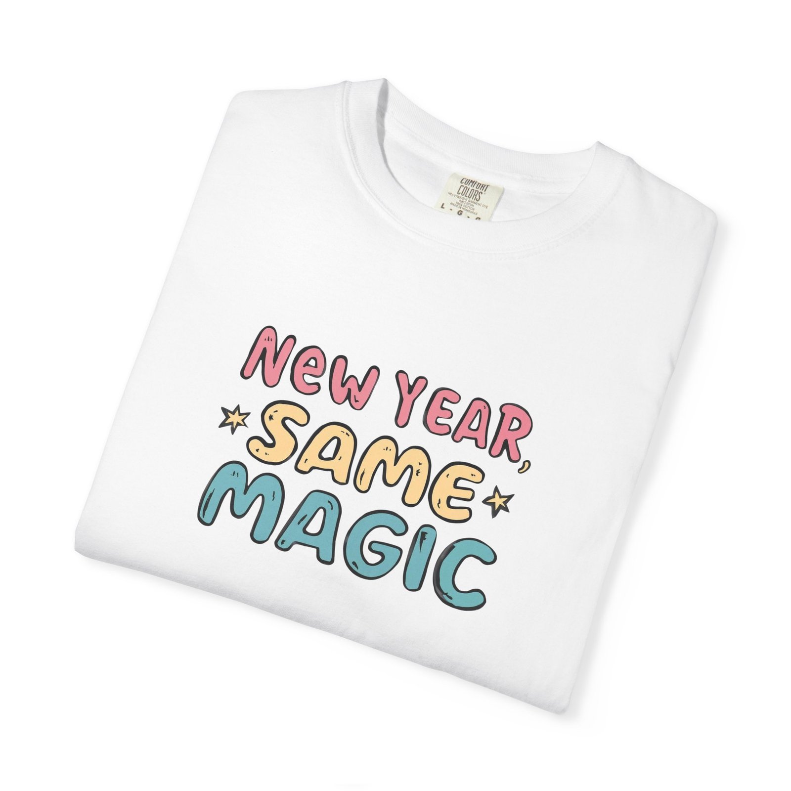New Year 2026 - Unisex Garment-Dyed T-shirt - Image 4