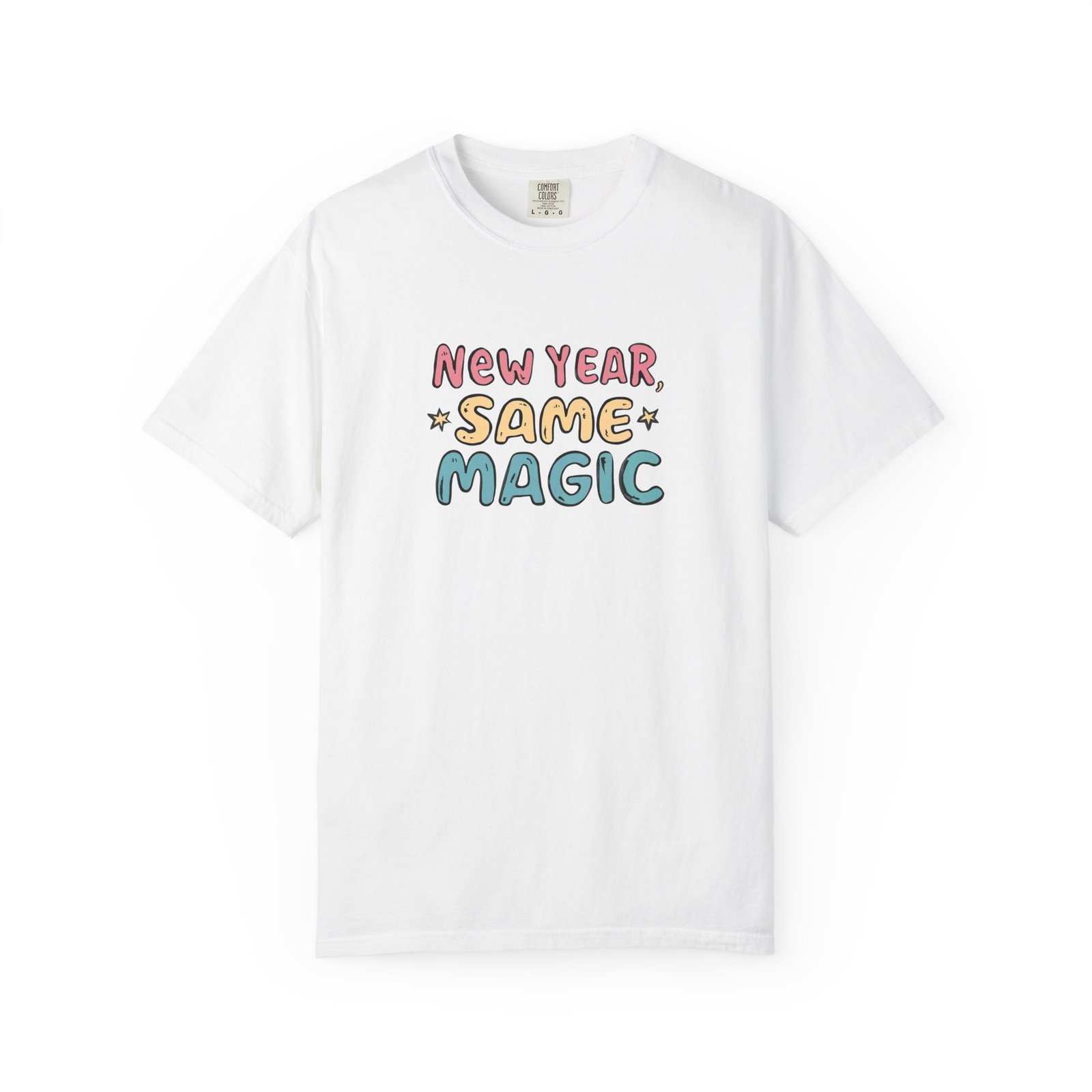 New Year 2026 - Unisex Garment-Dyed T-shirt - Image 2